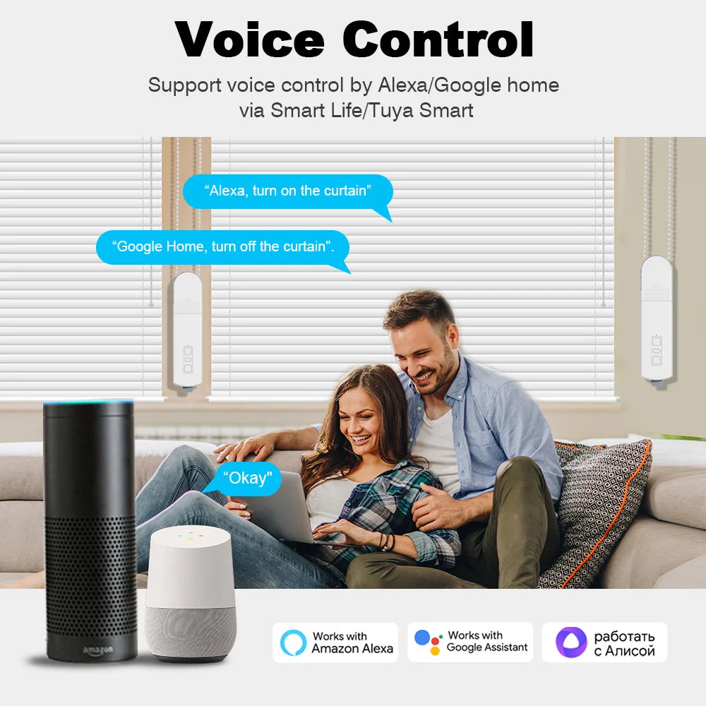 Smart Zigbee Curtain Motor