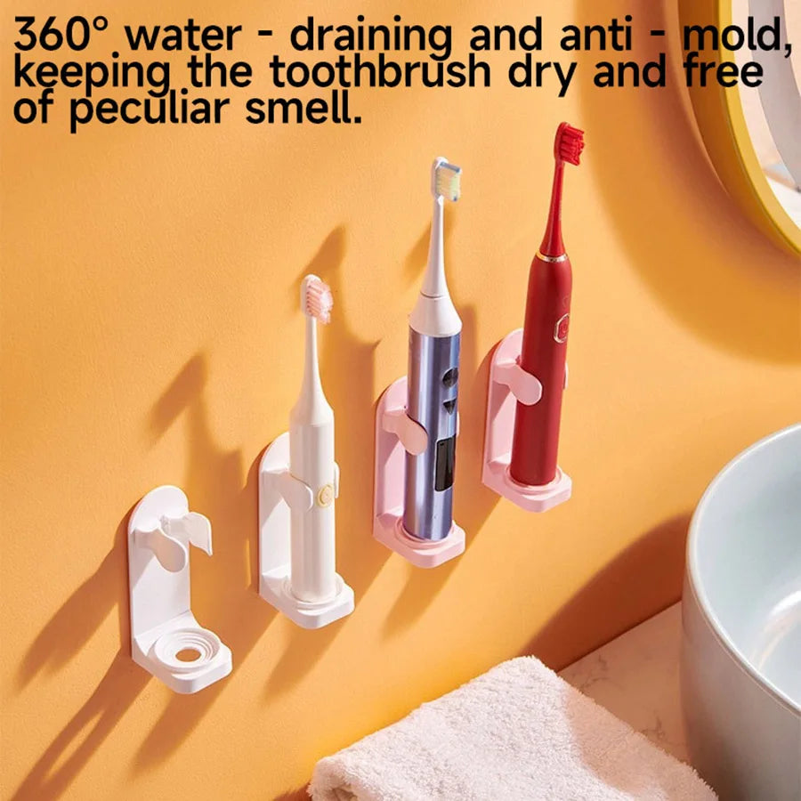 Wall-Mounted Toothbrush Holder