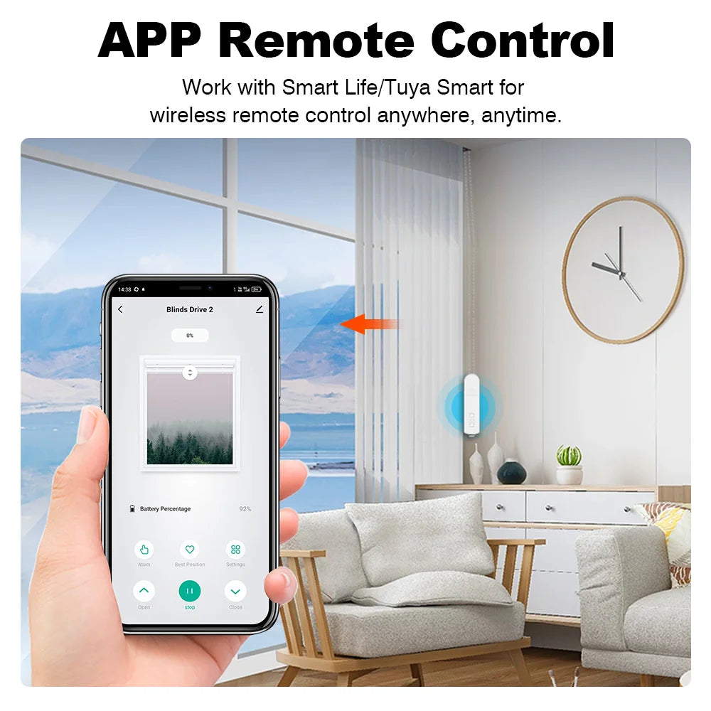 Smart Zigbee Curtain Motor