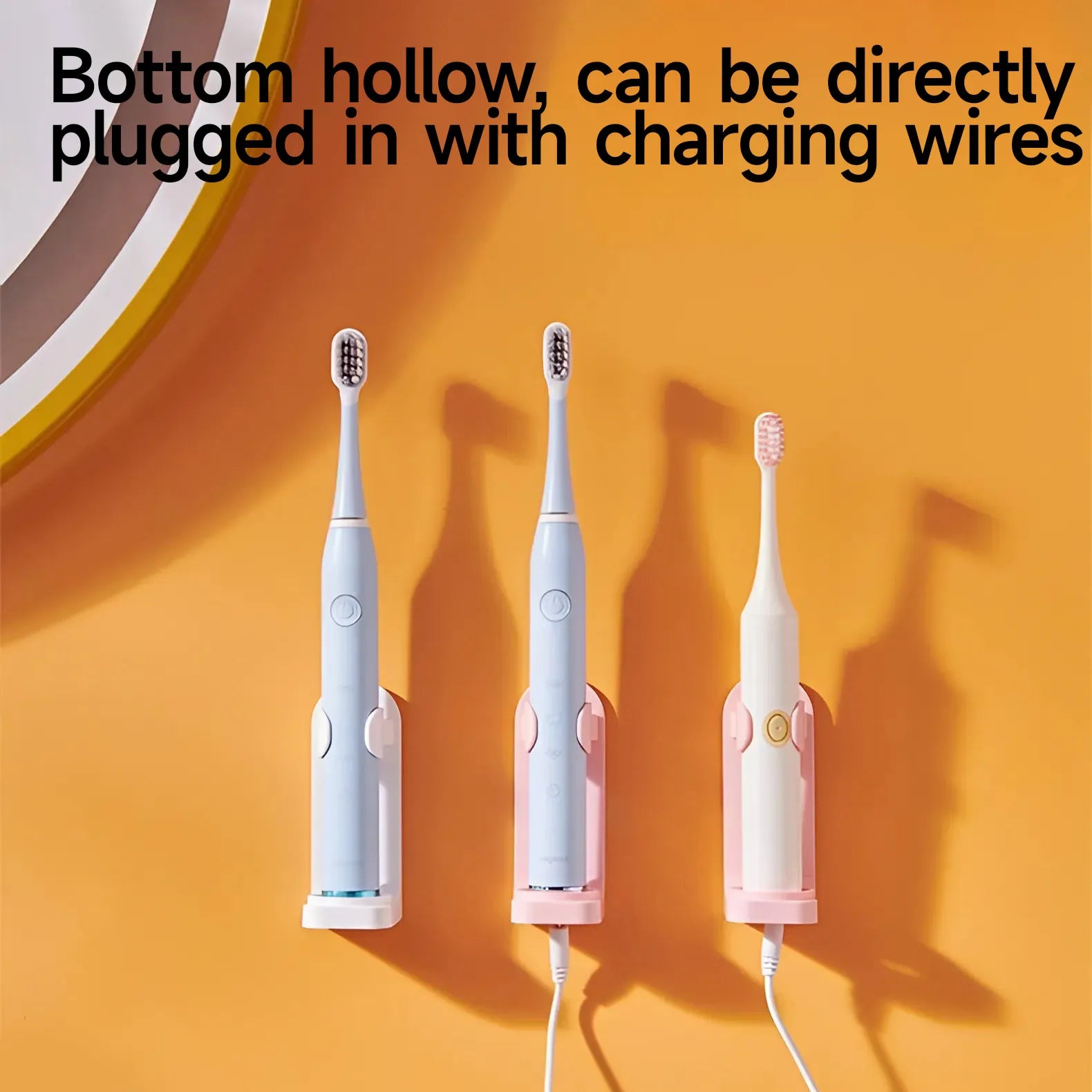 Wall-Mounted Toothbrush Holder