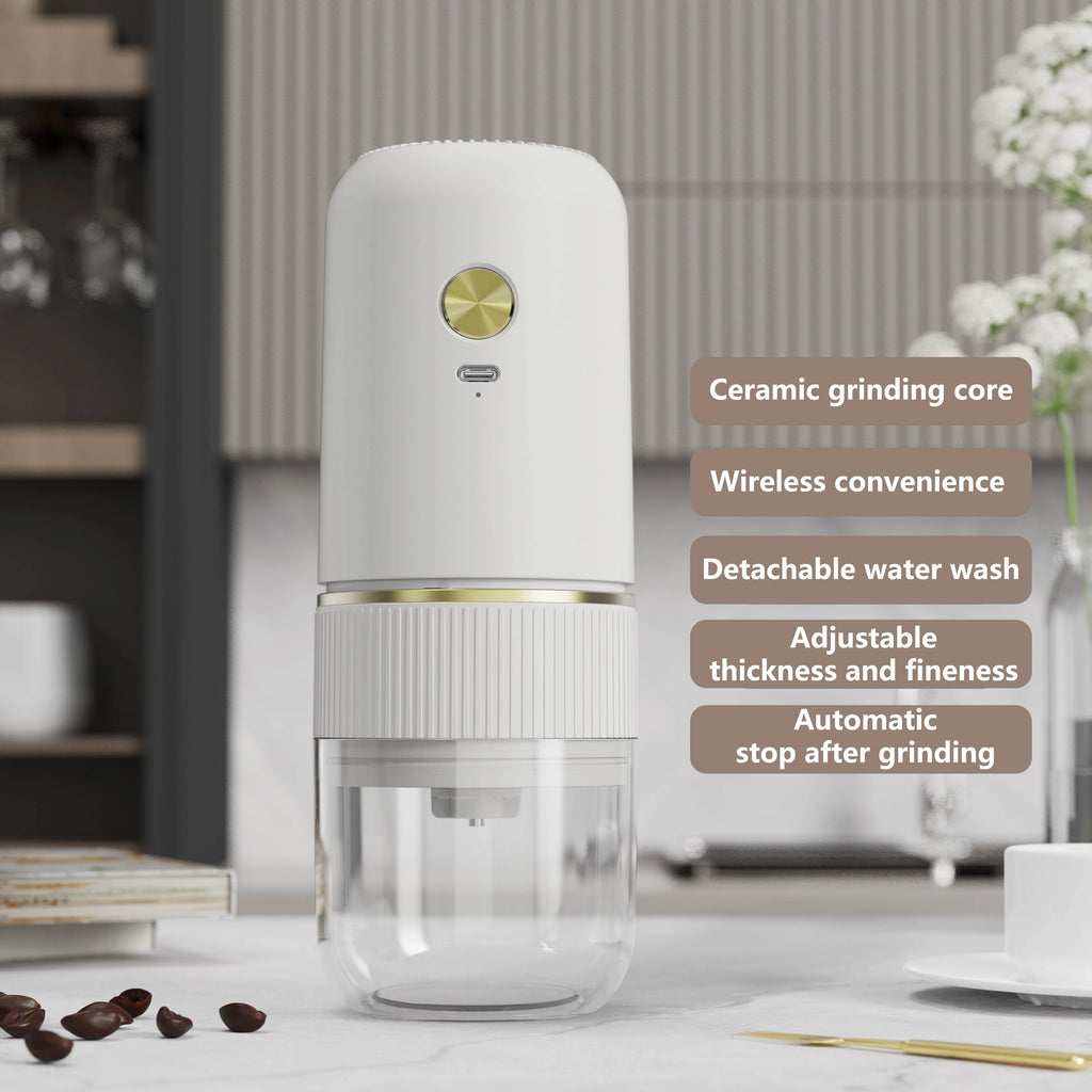 Electric Ceramic Coffee Bean Grinder