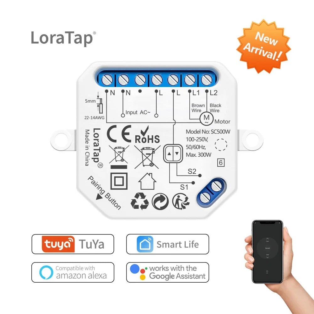 WiFi Smart Curtain Switch