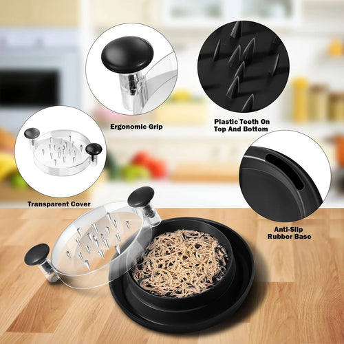 Chicken & Vegetable Shredder with Cover