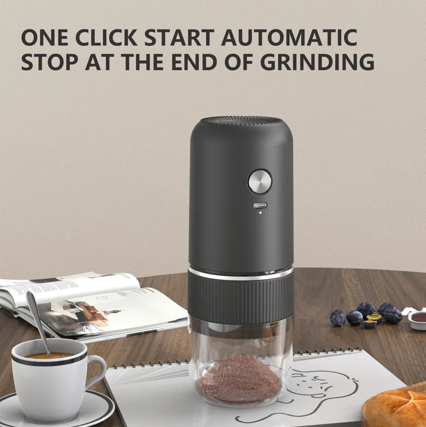 Electric Ceramic Coffee Bean Grinder