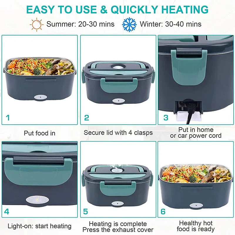 Electric Lunch Box Food Warmer