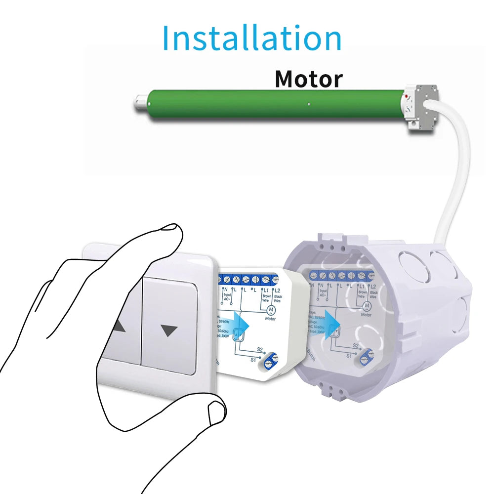 WiFi Smart Curtain Switch