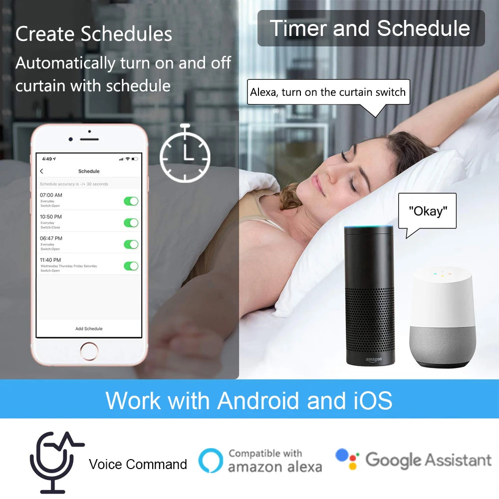 WiFi Smart Curtain Switch